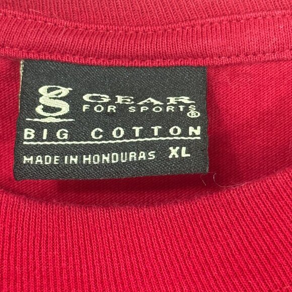 Gear For Sports T-Shirt Unisex XL Vintage 2002 Angels World Series Red Big Cotto - Picture 3 of 4
